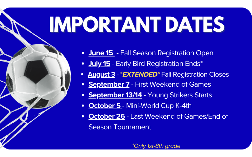 Important Dates